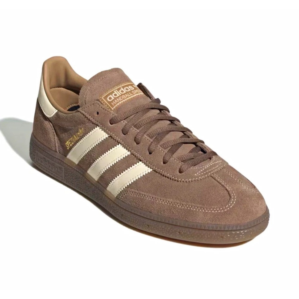 Mens Sz 10-Adidas Handball Spezial Earth Strata Wonder White Gum KK1153 Sneakers